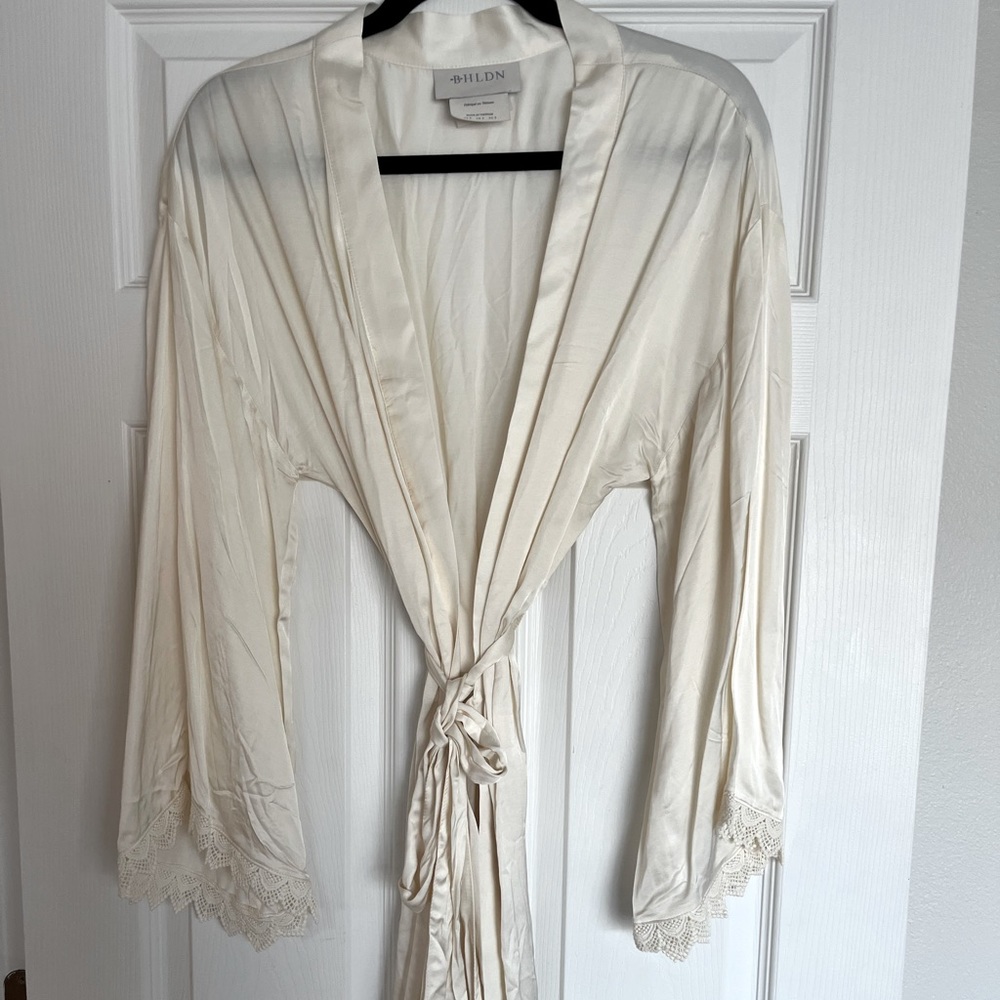 BHLDN bridal robe